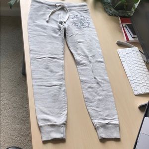 Jack Wills fleeced slim fit ankle sweatpants